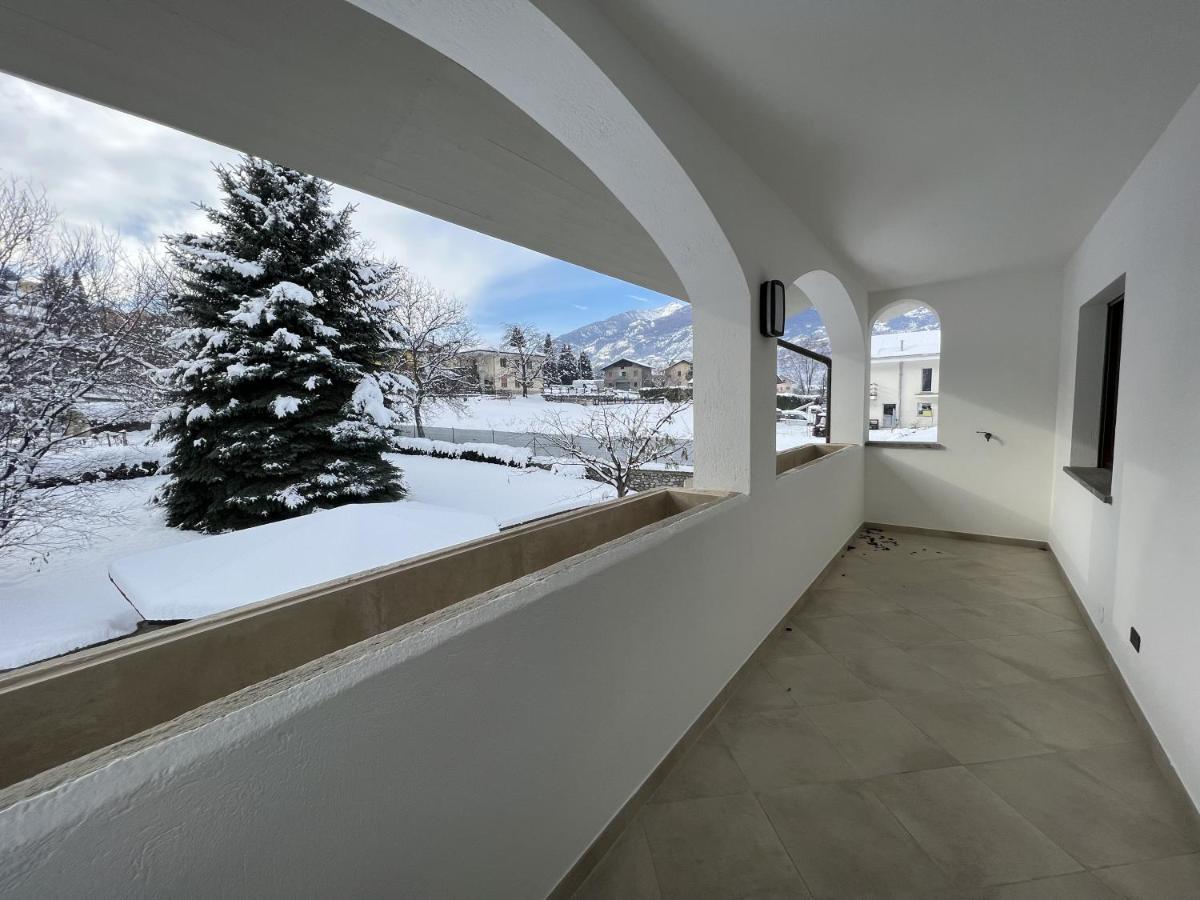 Casa Palmi - Appartamento In Villa อาออสตา ภายนอก รูปภาพ